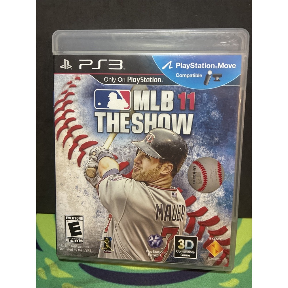 Sony MLB 11: The Show PlayStation 3 2011 NTSC-U/C Manual Included